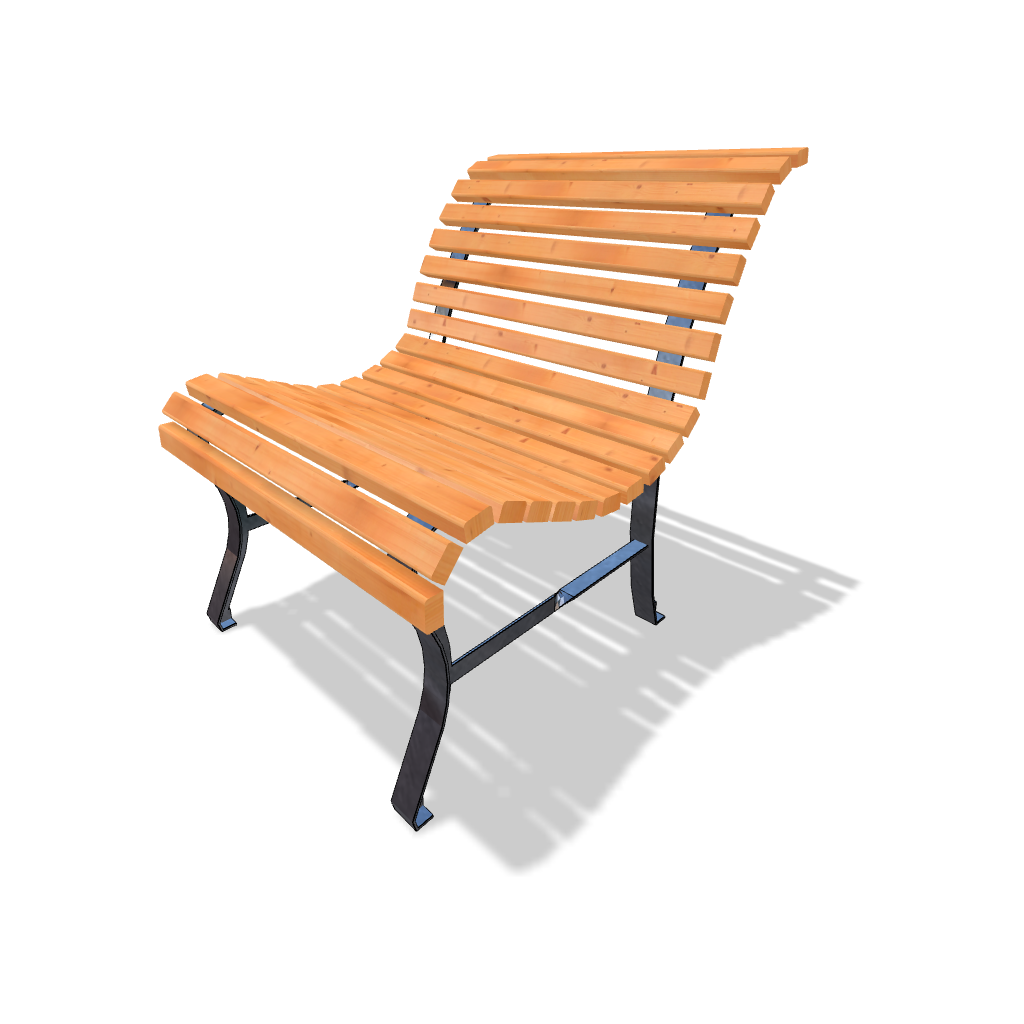 Gartenstuhl, 650 mm lang